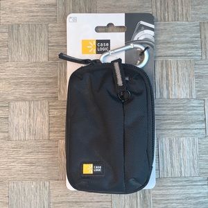 NWT Case Logic Camera/Cord/Electronic Case w clip (organizer; bag attachment)